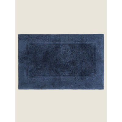 Navy Egyptian Cotton Face Cloth thumbnail 5