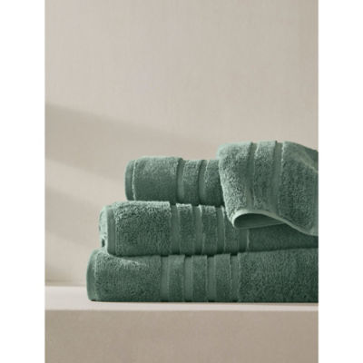 Green Ultra Plush Antimicrobial Face Cloth