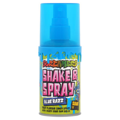 Screamers Shake N Spray Sour Blue Razz thumbnail 2