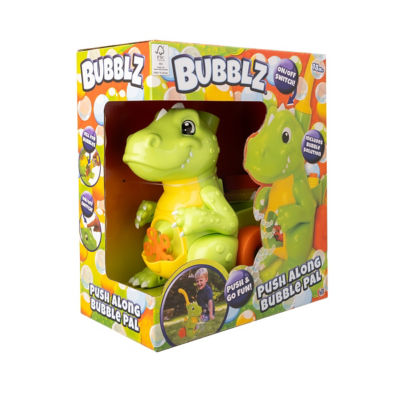 Dinosaur Push Along Bubble Mower thumbnail 2