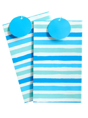 Blue Multi Stripe Flatwrap thumbnail 3