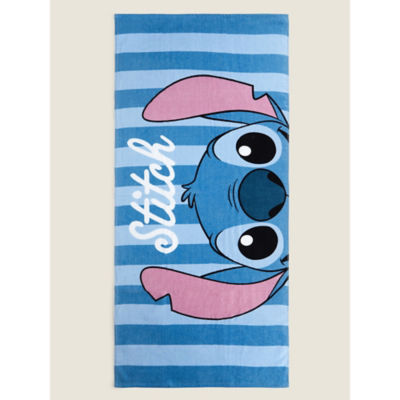 Stitch Printed Cotton Towel thumbnail 2