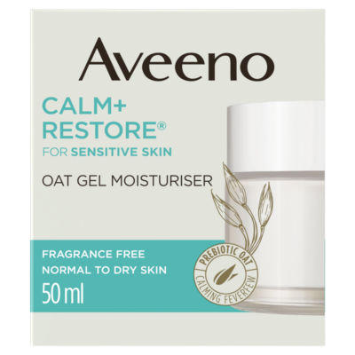 Face CALM & RESTORE Oat Gel Face Cream Moisturiser 50ml thumbnail 2