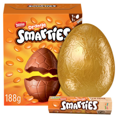 Orange Flavoured Milk Chocolate Large Egg 188g