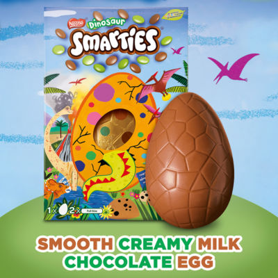 Dinosaur Milk Chocolate Giant Easter Egg 226g thumbnail 3