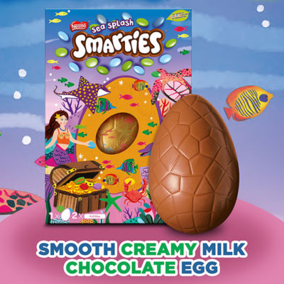 Sea Splash Milk Chocolate Giant Easter Egg 226g thumbnail 3