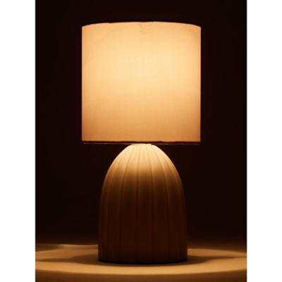 Grey Mini Scallop Table Lamp thumbnail 3