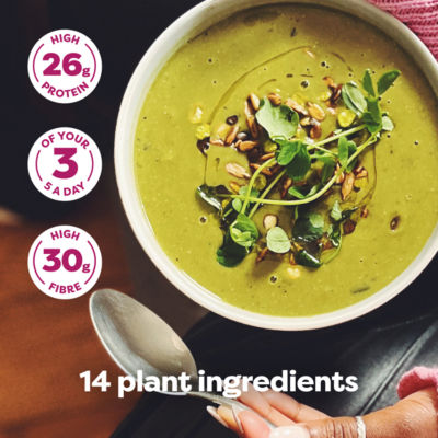 Garden Pea & Spinach Protein Power Soup thumbnail 4