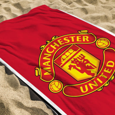 Man Utd Printed Beach Towel thumbnail 4