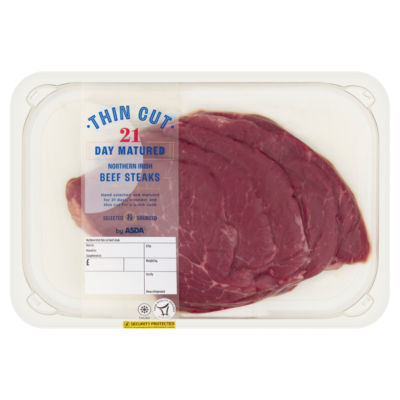 Thin Cut Northern Irish Beef Steaks 400g