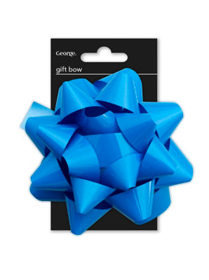Giant Blue Gift Bow thumbnail 2