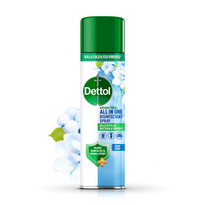 All-In-One Disinfectant Spray, Crisp Linen 300ml thumbnail 3