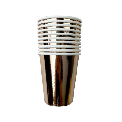 Rose Gold Paper Cups thumbnail 2