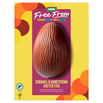 Free From Caramel & Honeycomb Easter Egg 160g thumbnail 2