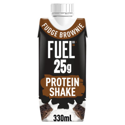 Fudge Brownie 25g High Protein Breakfast Shake Drink 330ml thumbnail 2
