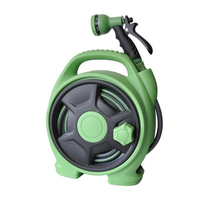 Portable Garden Hose Reel 10m 26.3x14x30.6cm