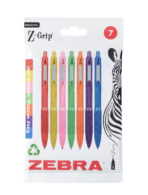 -Grip Rainbow 7pk Black Ink thumbnail 2