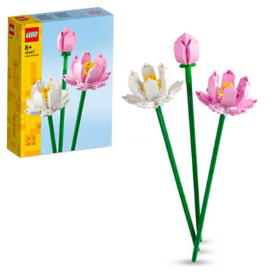 Botanicals Lotus Flowers Bouquet Building Set 40647 thumbnail 2