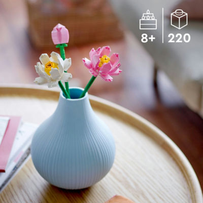 Botanicals Lotus Flowers Bouquet Building Set 40647 thumbnail 5