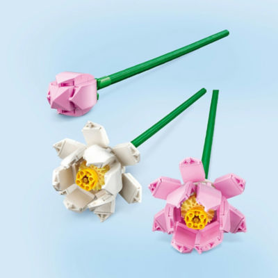 Botanicals Lotus Flowers Bouquet Building Set 40647 thumbnail 6