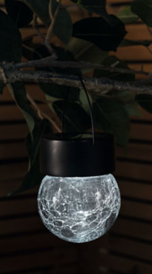 Crackle Hanging Light - Black thumbnail 2