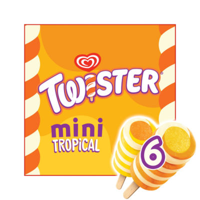 Twister Mini Tropical Ice Cream Lollies 6 x 50ml thumbnail 2