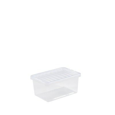 Crystal 11 Litre Box & Lid Clear thumbnail 2