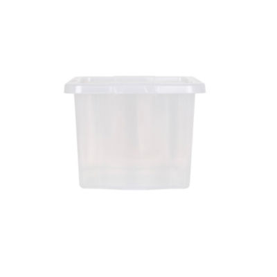 Crystal 25L Box & Lid Clear