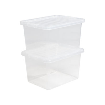 Crystal 25L Box & Lid Clear thumbnail 3