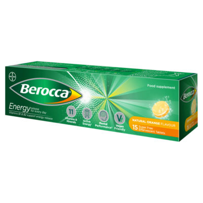 15 Natural Orange Flavour Effervescent Tablets thumbnail 3