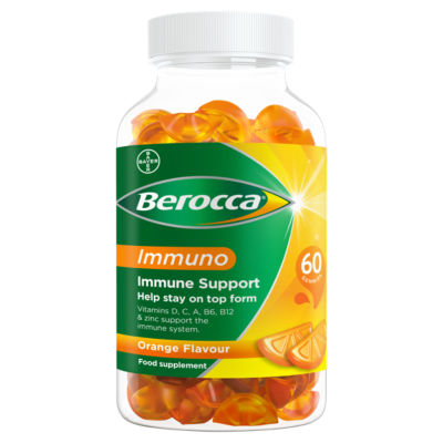 Immuno Orange Flavour 60Gummies thumbnail 2