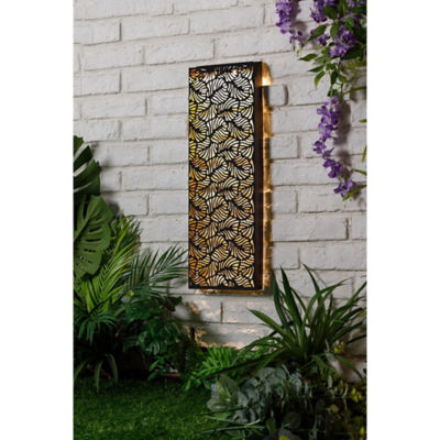 Metal Lazer Cut  Wall Panel Light thumbnail 2