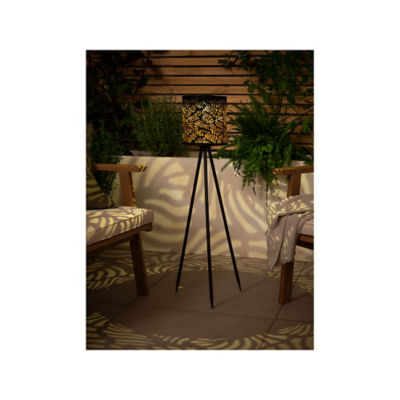 Metal Lazer Cut Floor Lamp thumbnail 2