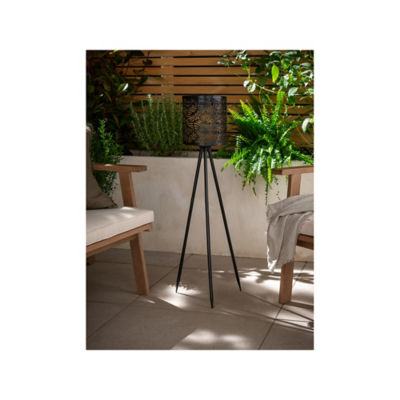 Metal Lazer Cut Floor Lamp thumbnail 3