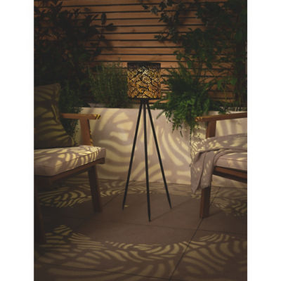Metal Lazer Cut Floor Lamp thumbnail 4