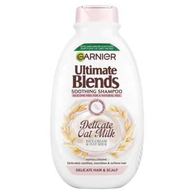 Garnier Ultimate Blends Soothing Shampoo - Delicate Oat Milk 400ml