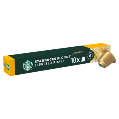 STARBUCKS by NESPRESSO Blonde Espresso Roast Coffee Pods
