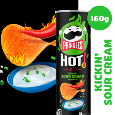 Hot Sour Cream Flavour Sharing Crisps 160g thumbnail 3
