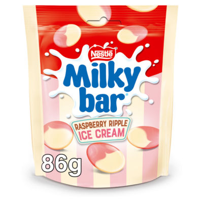 Giant Buttons Raspberry Ripple Sharing Bag 86g thumbnail 2