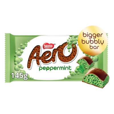 Large Peppermint Chocolate Sharing Bar 145g thumbnail 2