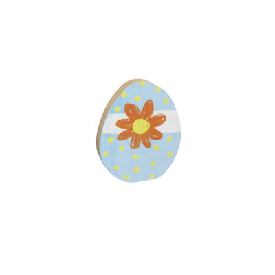 Easter Wooden Egg Decoration
