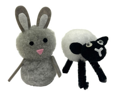 Easter Felt Bunny Characters thumbnail 3