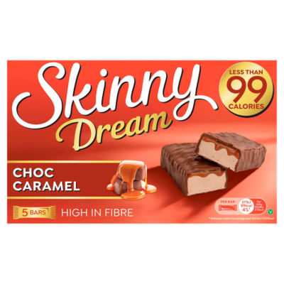 Dream Choc Caramel Bars 5 x 24g thumbnail 2