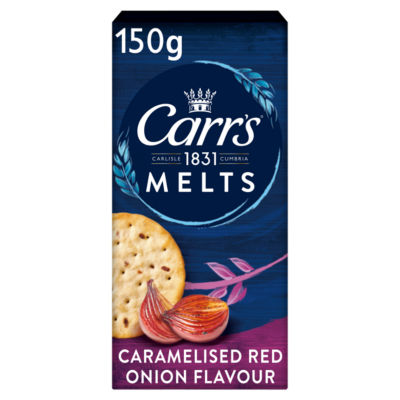 Melts Caramelised Red Onion Crackers 150g thumbnail 2
