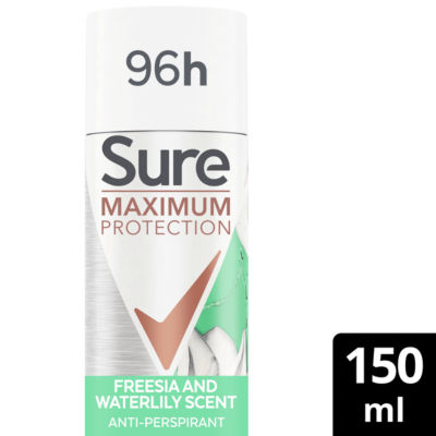 Maximum Protection Freesia & Waterlily Anti-Perspirant Aerosol 150 ml thumbnail 2
