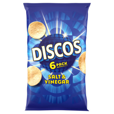 Salt & Vinegar Multipack Crisps 6 Pack thumbnail 2