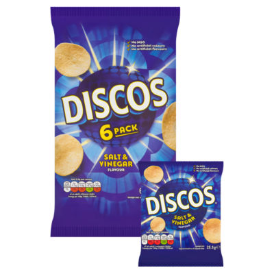 Salt & Vinegar Multipack Crisps 6 Pack thumbnail 3