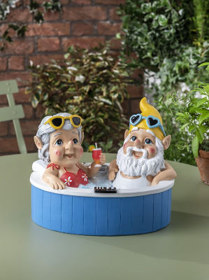 Hot Tub Grandparents Gnome