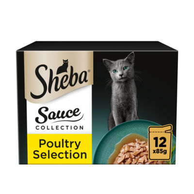Sauce Collection Adult Wet Cat Food&nbsp;Pouch Poultry Selection 12 x 85g thumbnail 2
