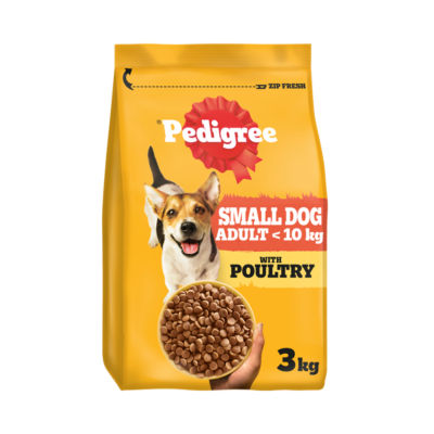 PEDIGREE® COMPLETE™ Adult Small Dog Dry Poultry and Vegetables 3kg thumbnail 2